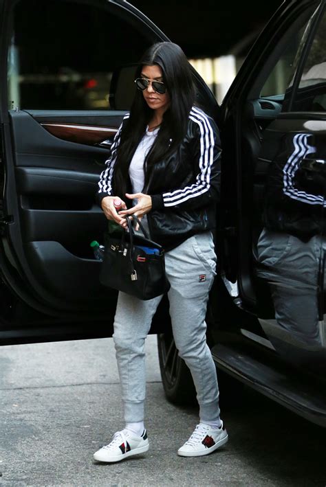 kourtney kardashian gucci sneakers|These Are Sneakers the Kardashians Work Out in .